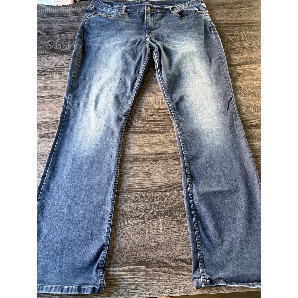 Levis 515 Bootcut Jeans Womens 15M W32 L32 Medium Wash Blue Denim Stretch